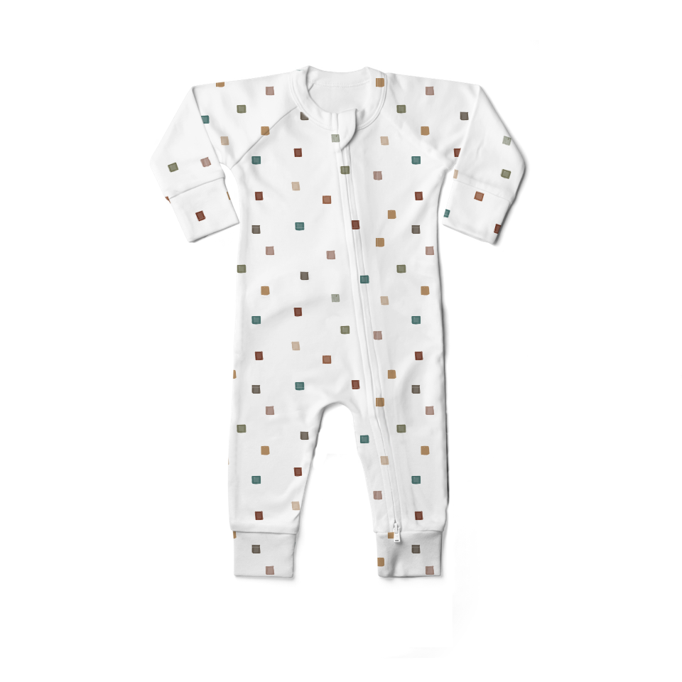 2024 Goumi zippered romper set