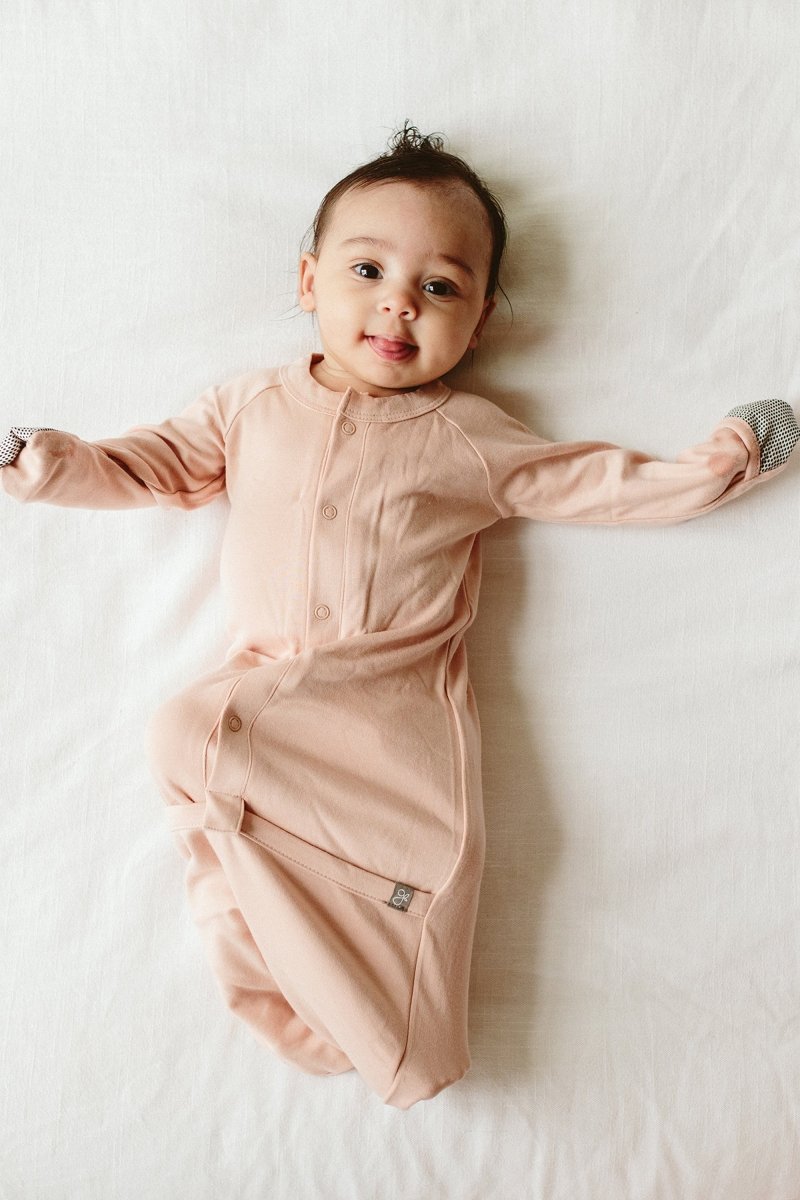 PREEMIE 24 HOUR CONVERTIBLE GOWN | ROSE