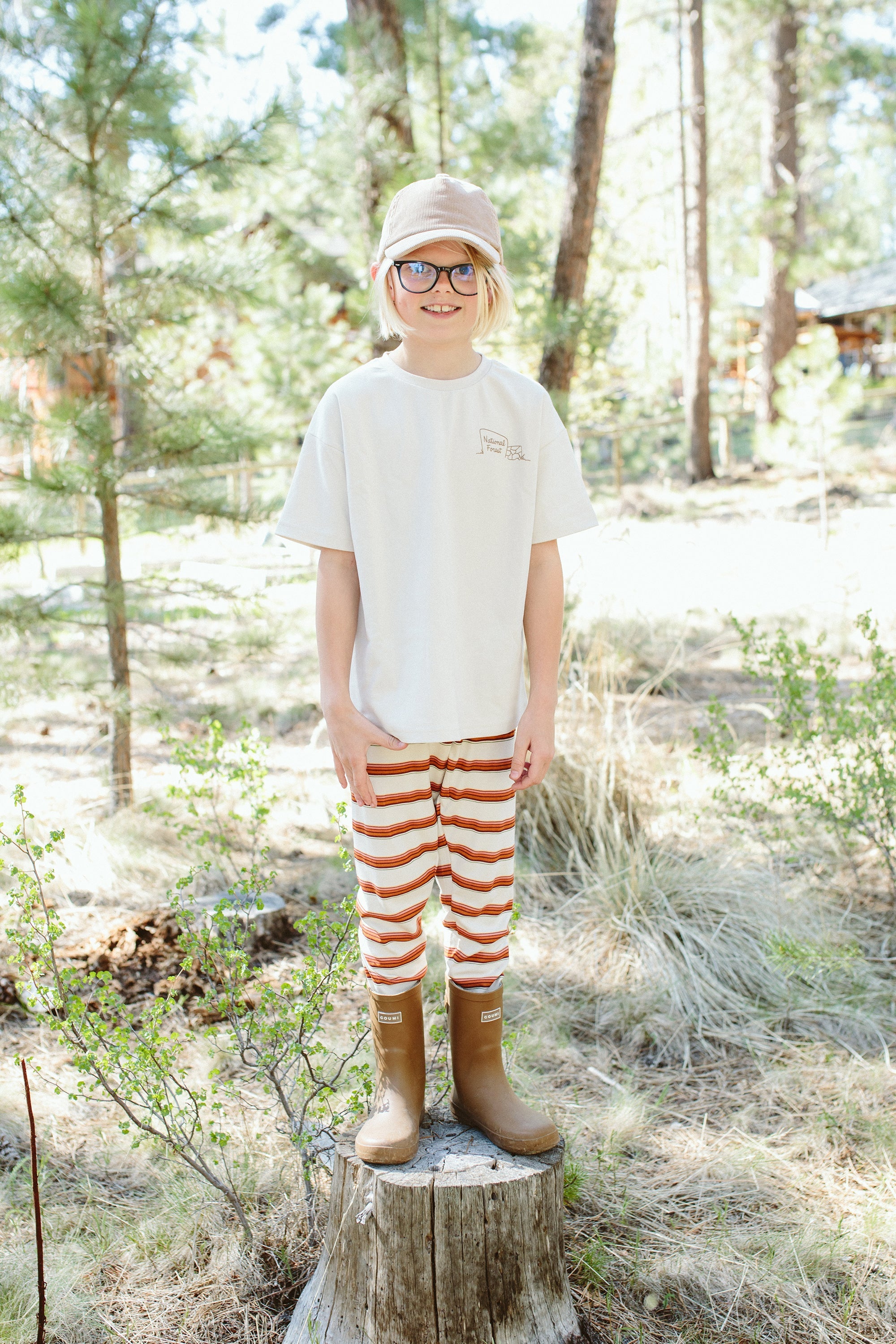BIG KID OVERSIZED TEE | NATIONAL FOREST
