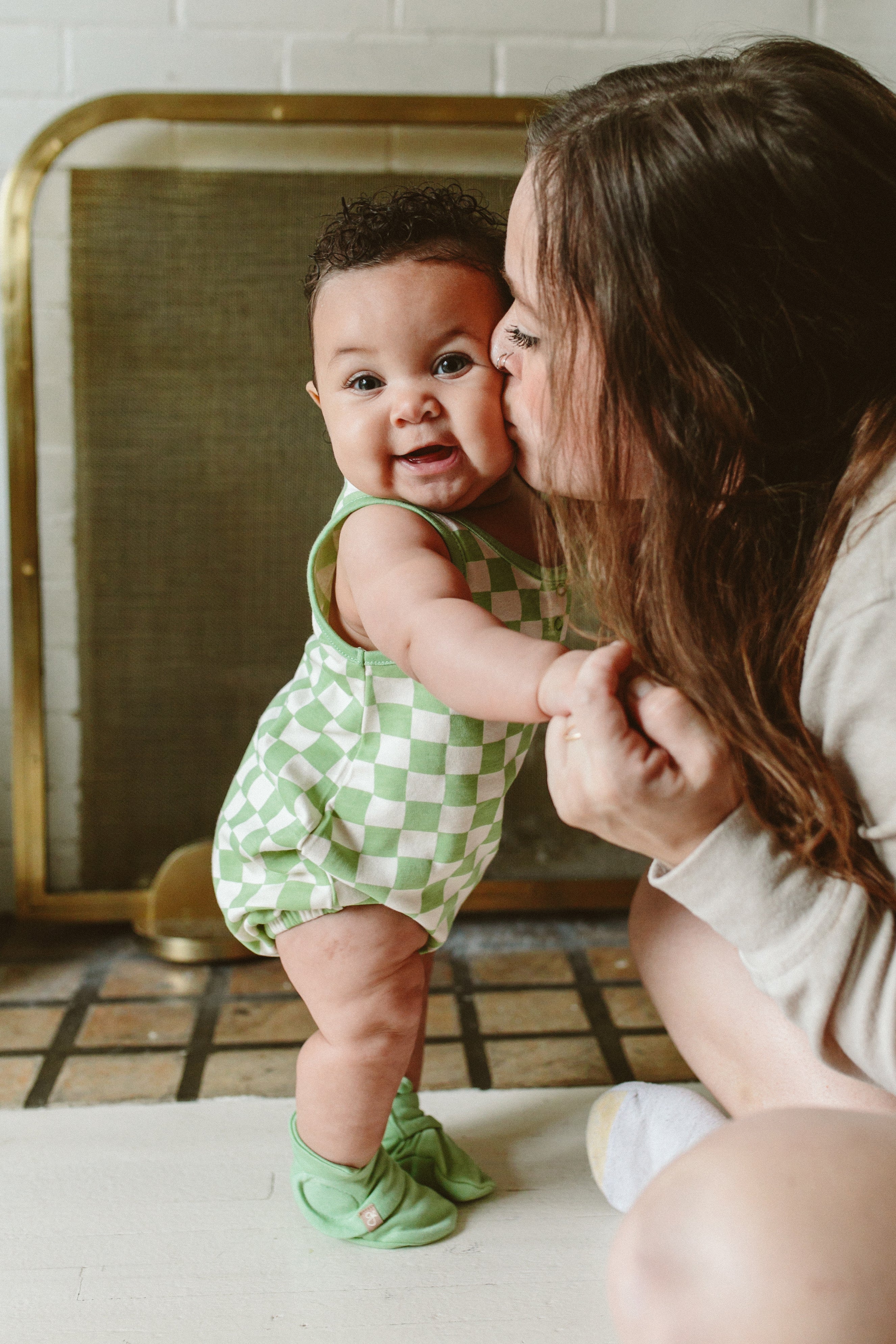 QUICK CHANGE ROMPER | CABANA GREEN