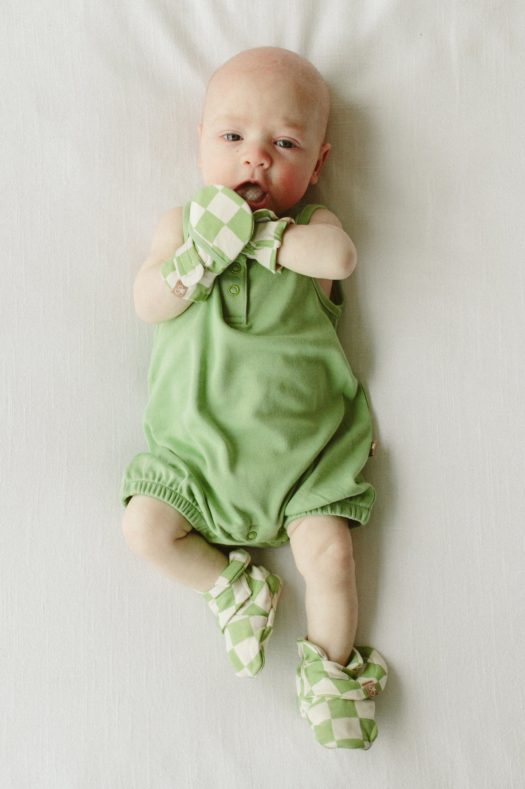 QUICK CHANGE ROMPER | MATCHA