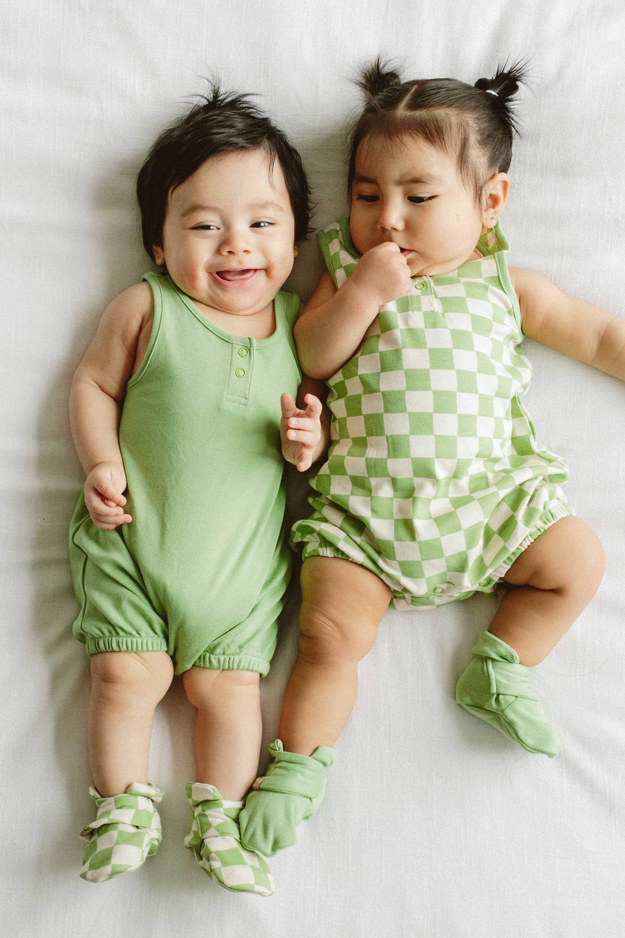 QUICK CHANGE ROMPER | CABANA GREEN