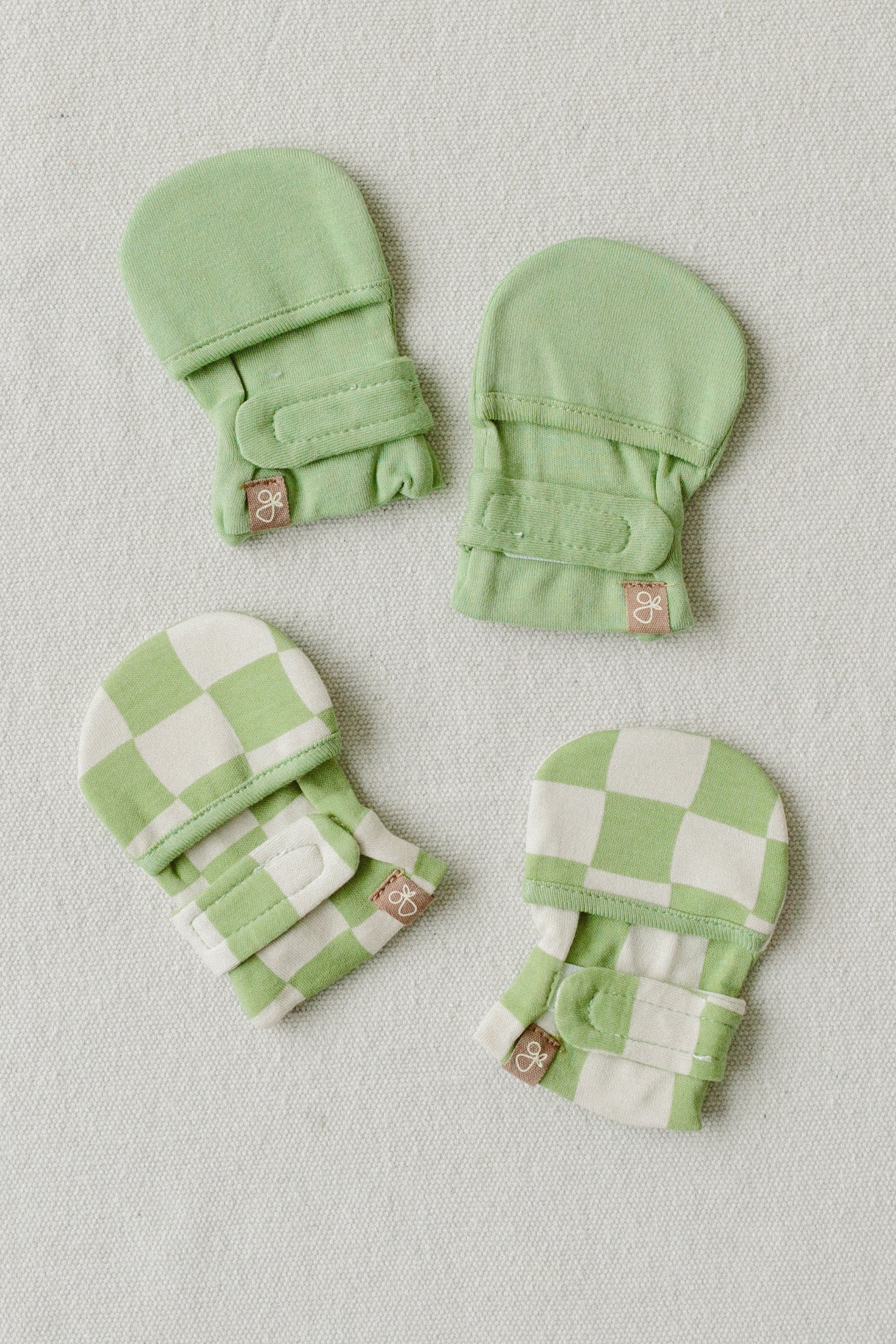 STAY ON 2-PACK MITTS | MATCHA + CABANA GREEN