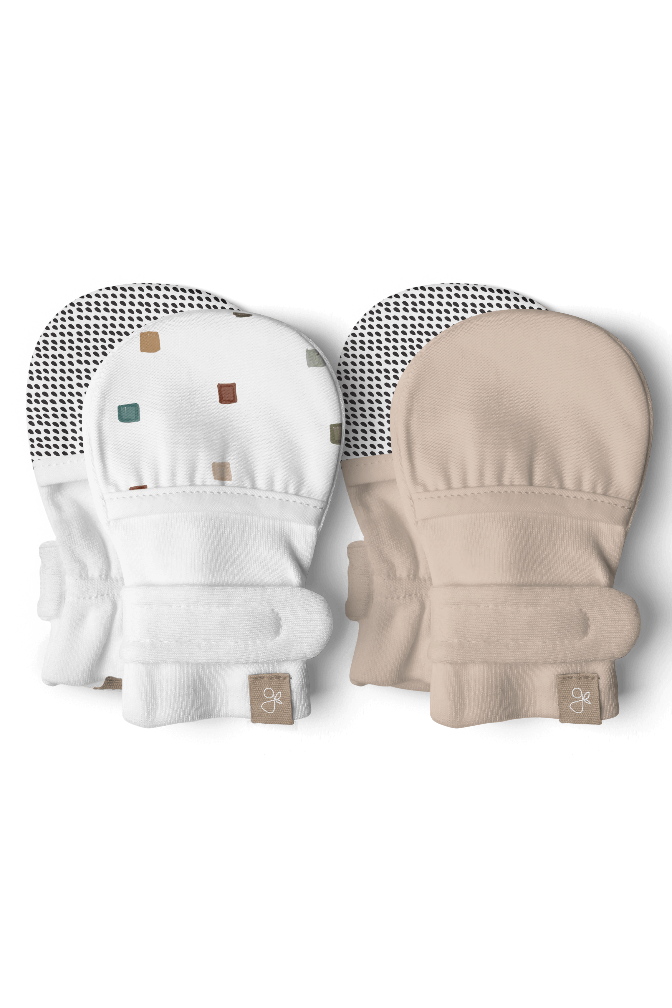 STAY ON 2-PACK MITTS | CITY BLOCKS + SANDSTONE