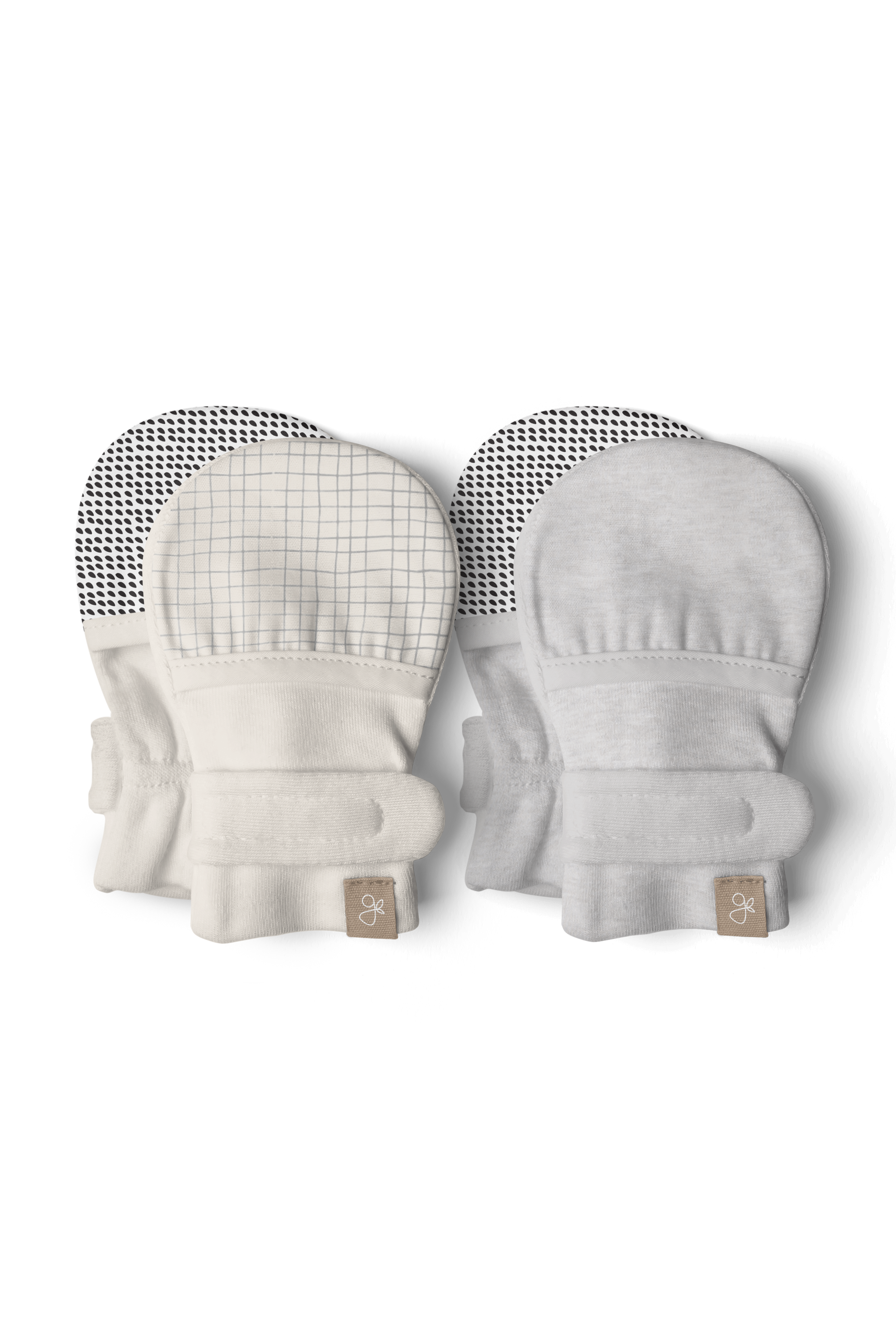 STAY ON 2-PACK MITTS | STORM GRAY + GRIDLOCK