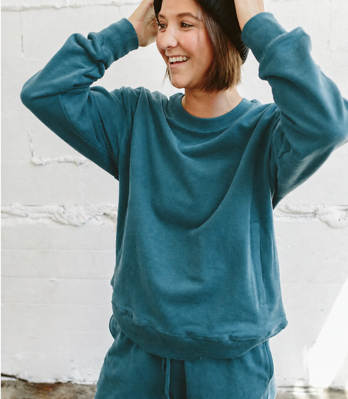 ADULT SWEATSUIT TOP | HUDSON