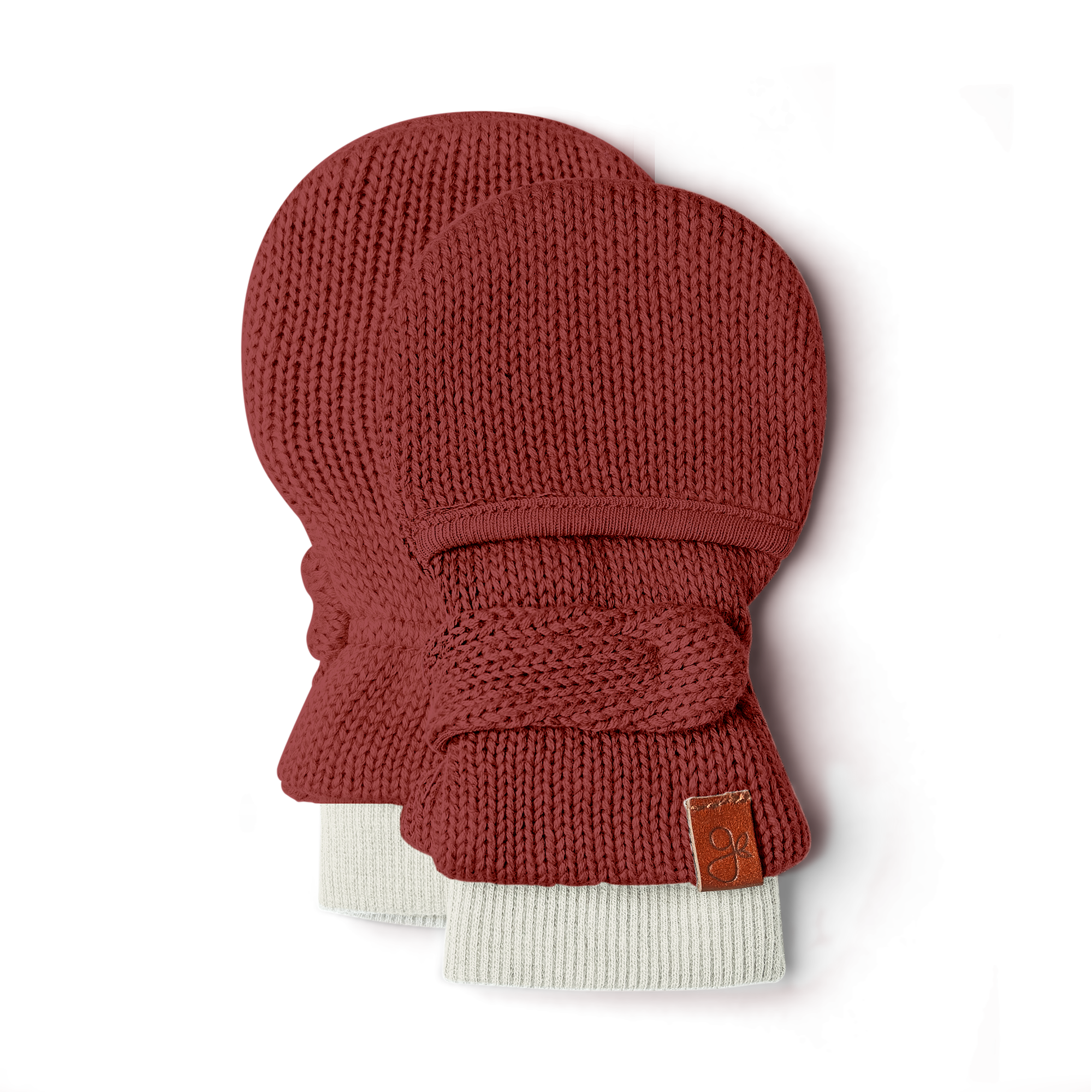 KNIT MITTS | HOT COCOA