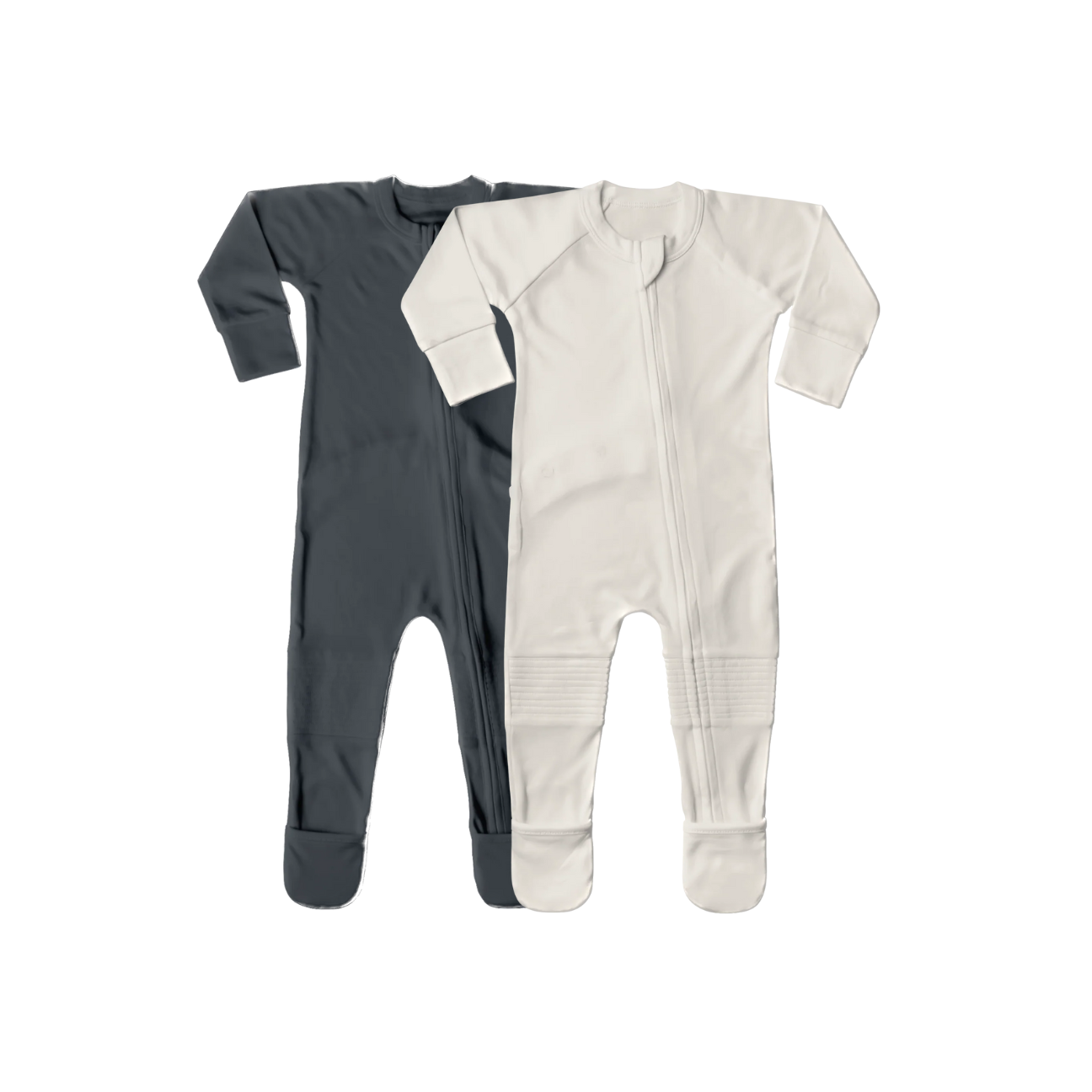 Cloud + Midnight Zipper Jumpsuit Bundle