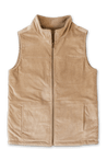 ADULT SHERPA/CORDUROY REVERSIBLE VEST | CHAMPIGNON - goumikids