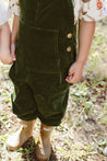 BIG KID CORDUROY OVERALLS | SPRUCE - goumikids