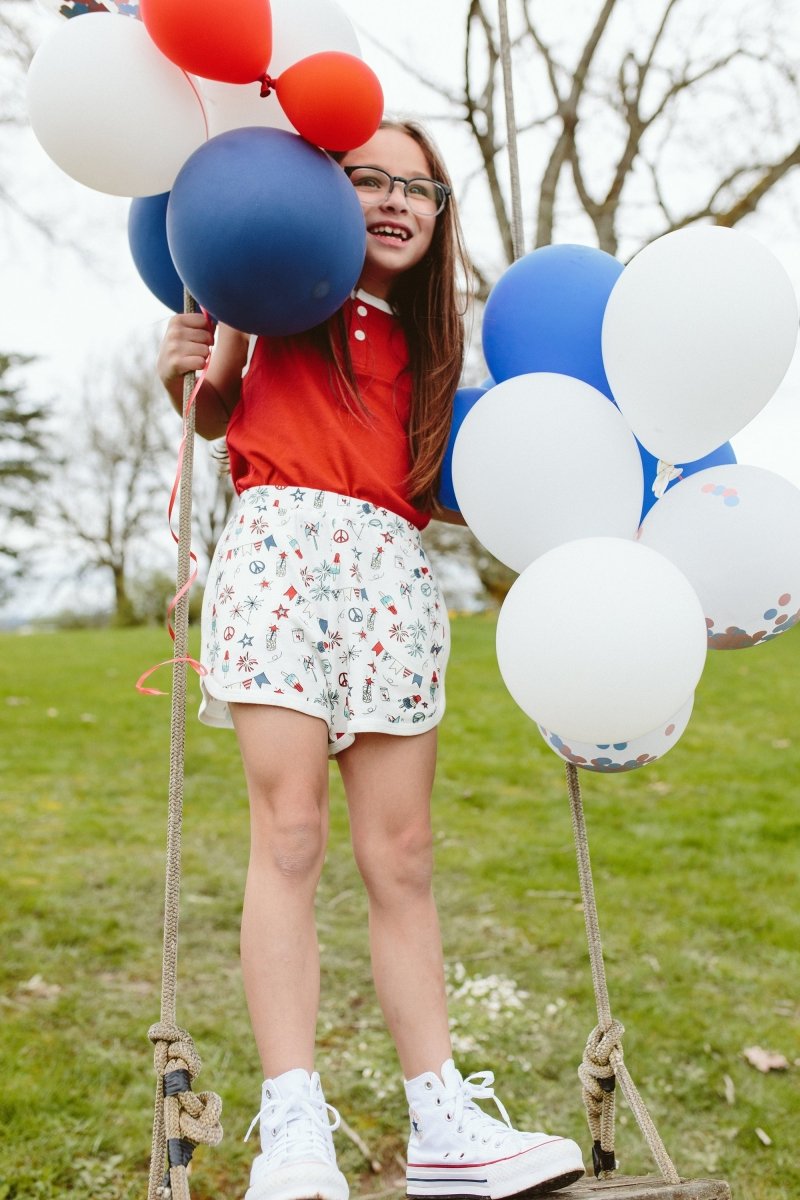 BIG KID SHORTS | CELEBRATION - goumikids