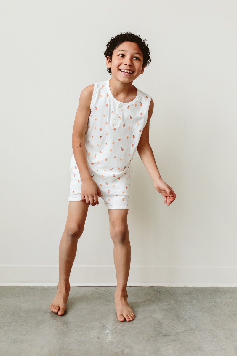 BIG KID SHORTS | CITRUS - goumikids