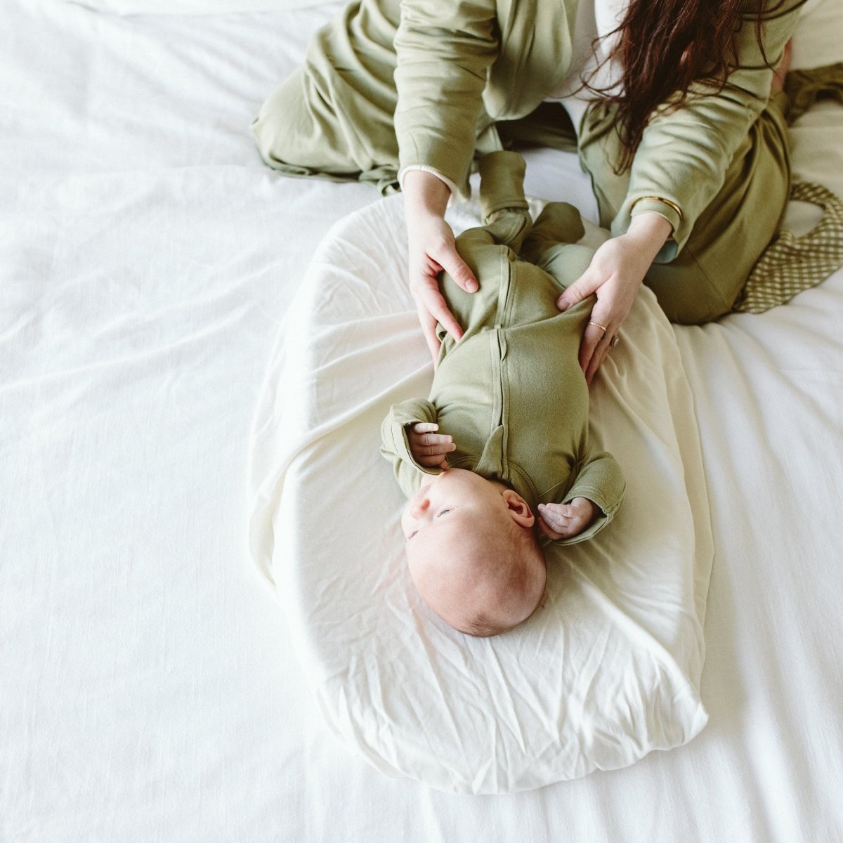 GROW WITH YOU FOOTIE + SNUG FIT | ARTICHOKE - goumikids