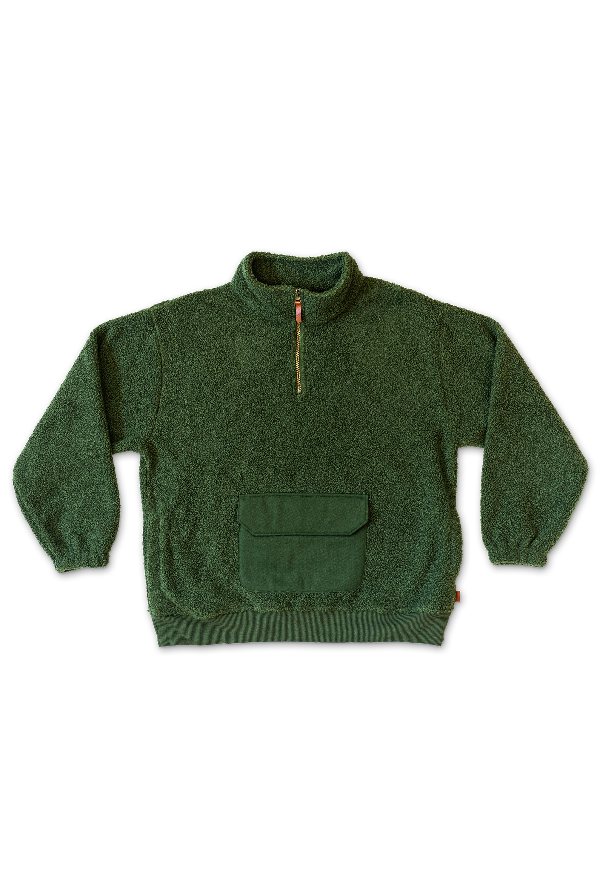 L'Appartement HOLIDAY SWEAT カーキ ADULT SHERPA ZIP PULLOVER | SPRUCE – goumikids