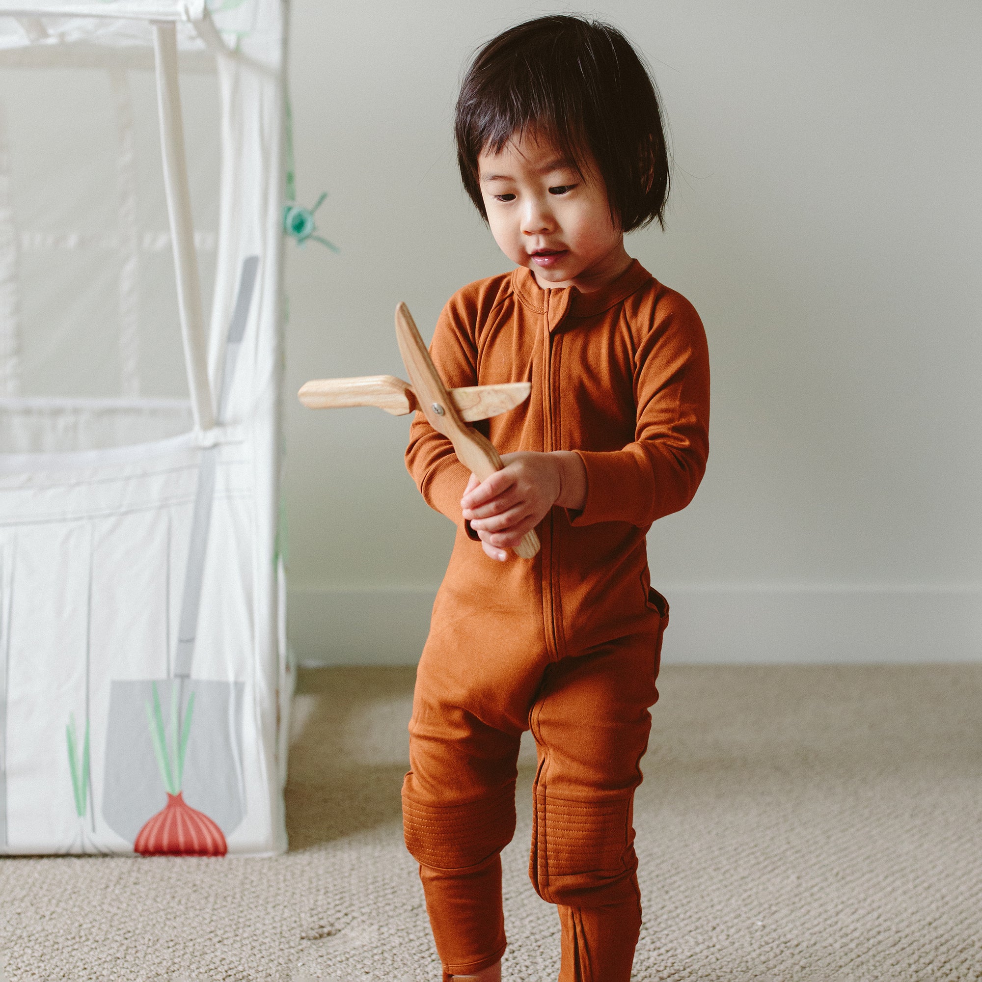 GROW WITH YOU ZIPPER JUMPSUIT | SIENNA