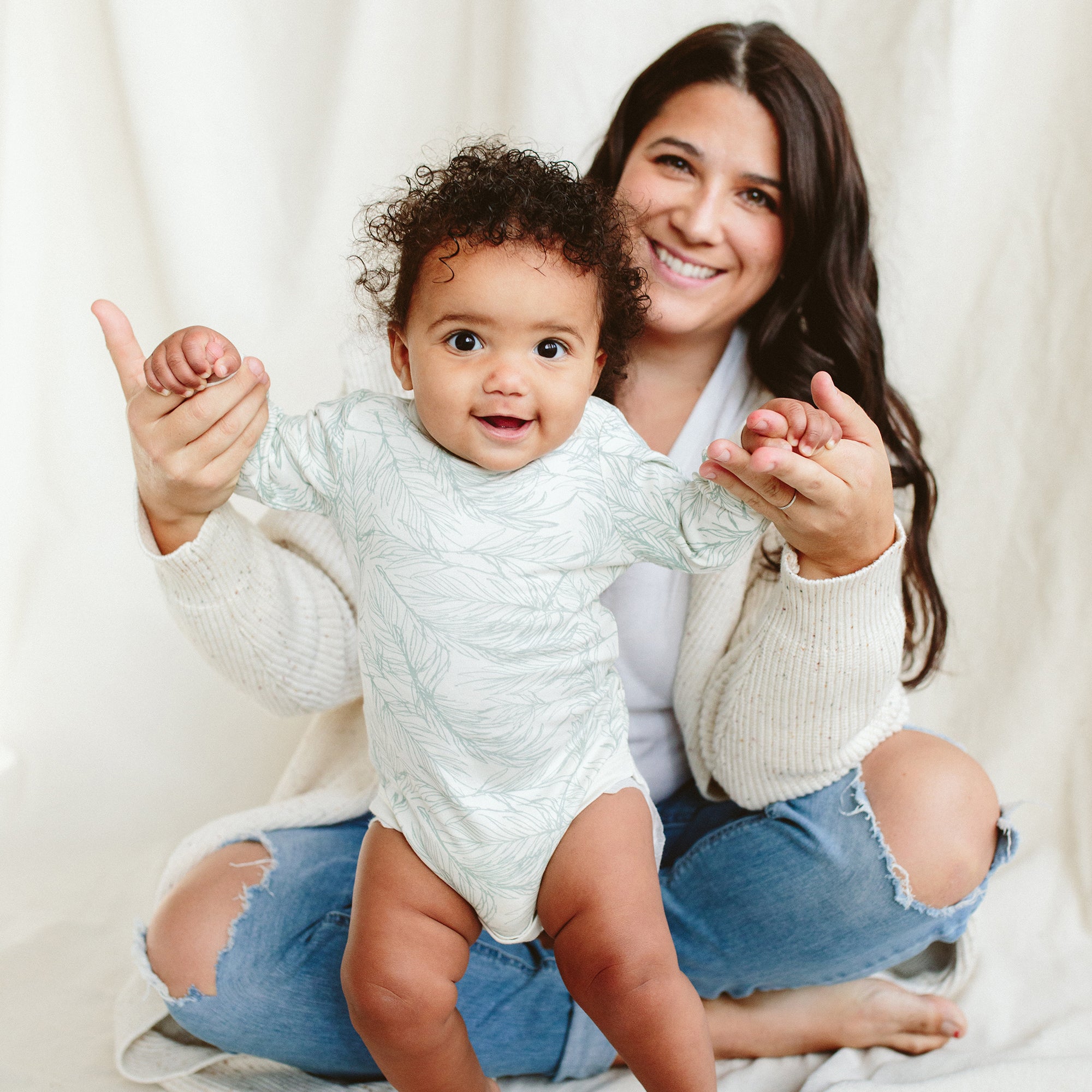 LONG-SLEEVE BODYSUIT | COASTAL | FITS SMALL SIZE UP