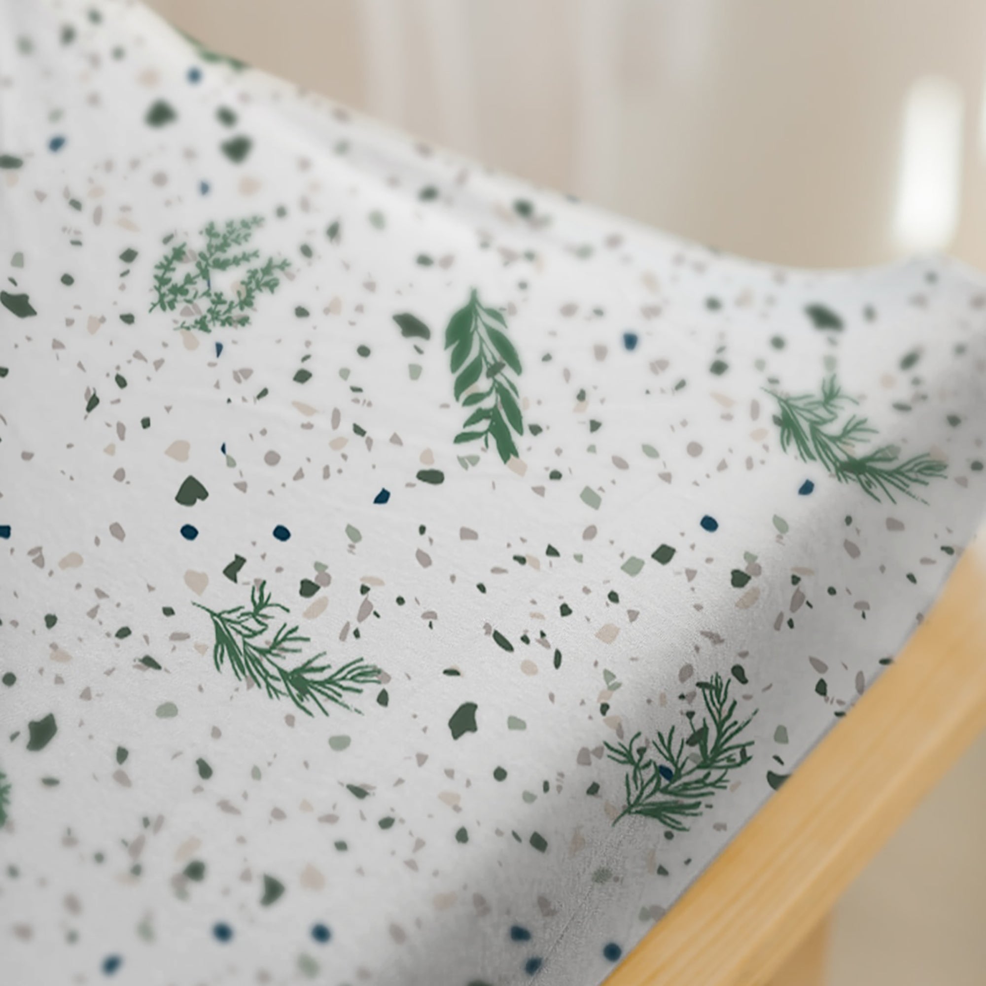 CHANGING PAD COVER | BOTANICAL