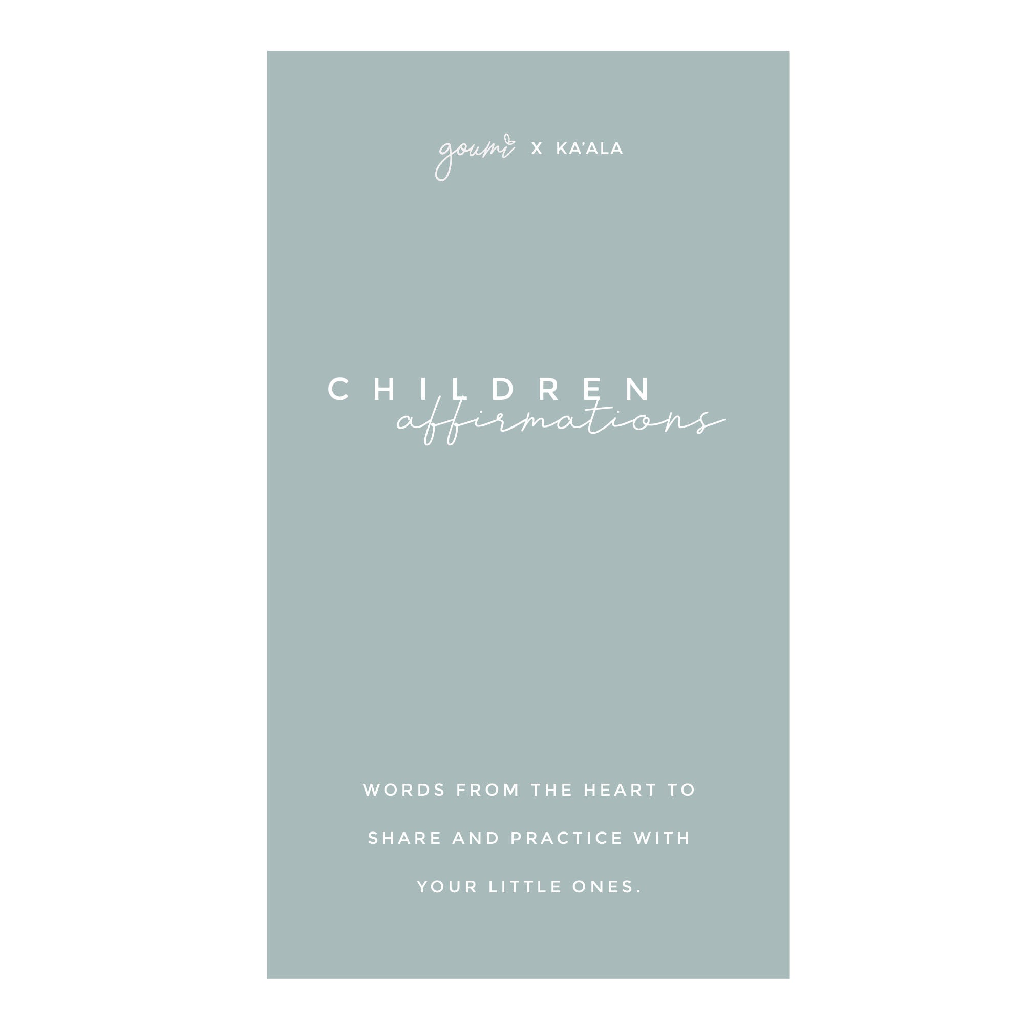 AFFIRMATION CARDS | CHILDREN