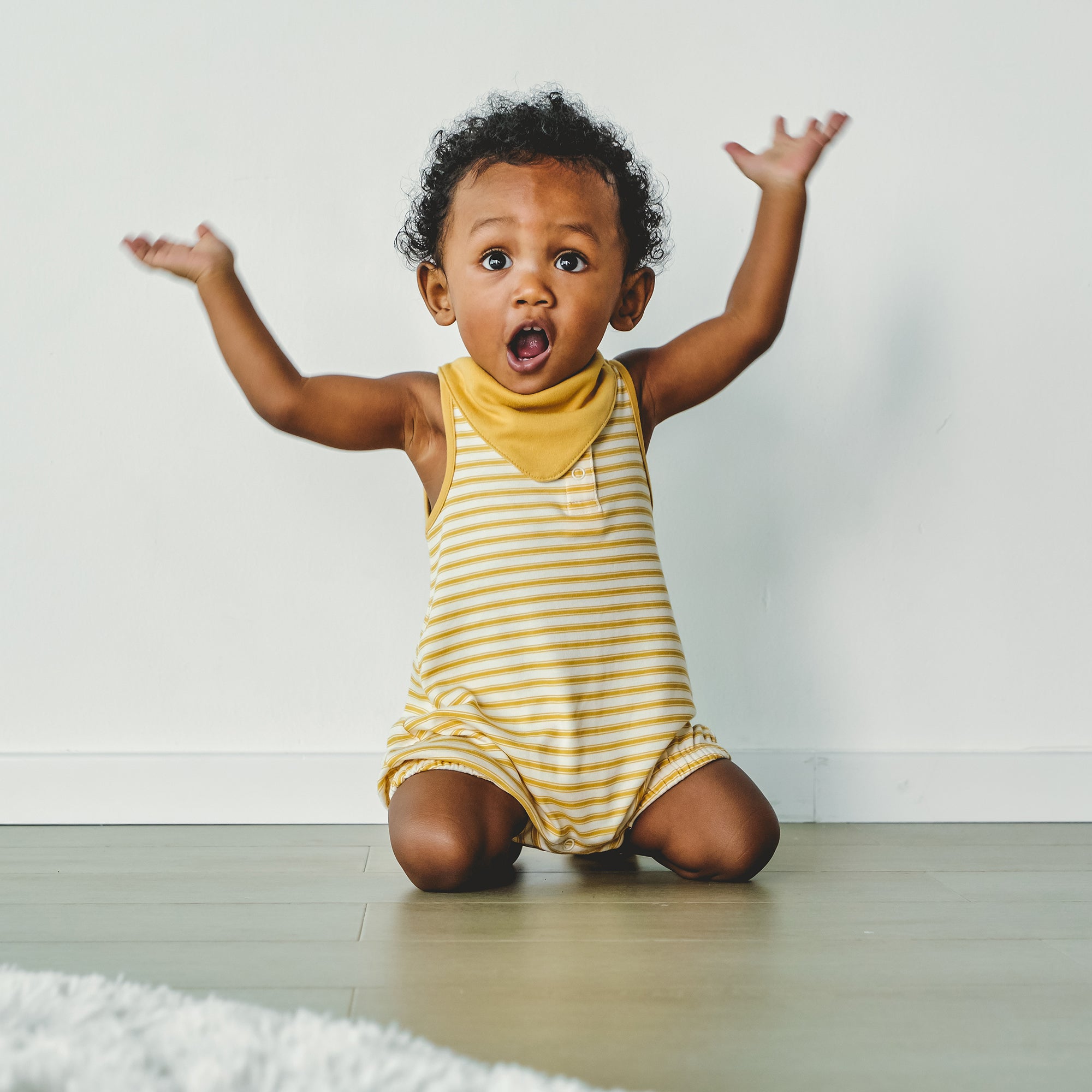 QUICK CHANGE ROMPER | SUN STRIPE