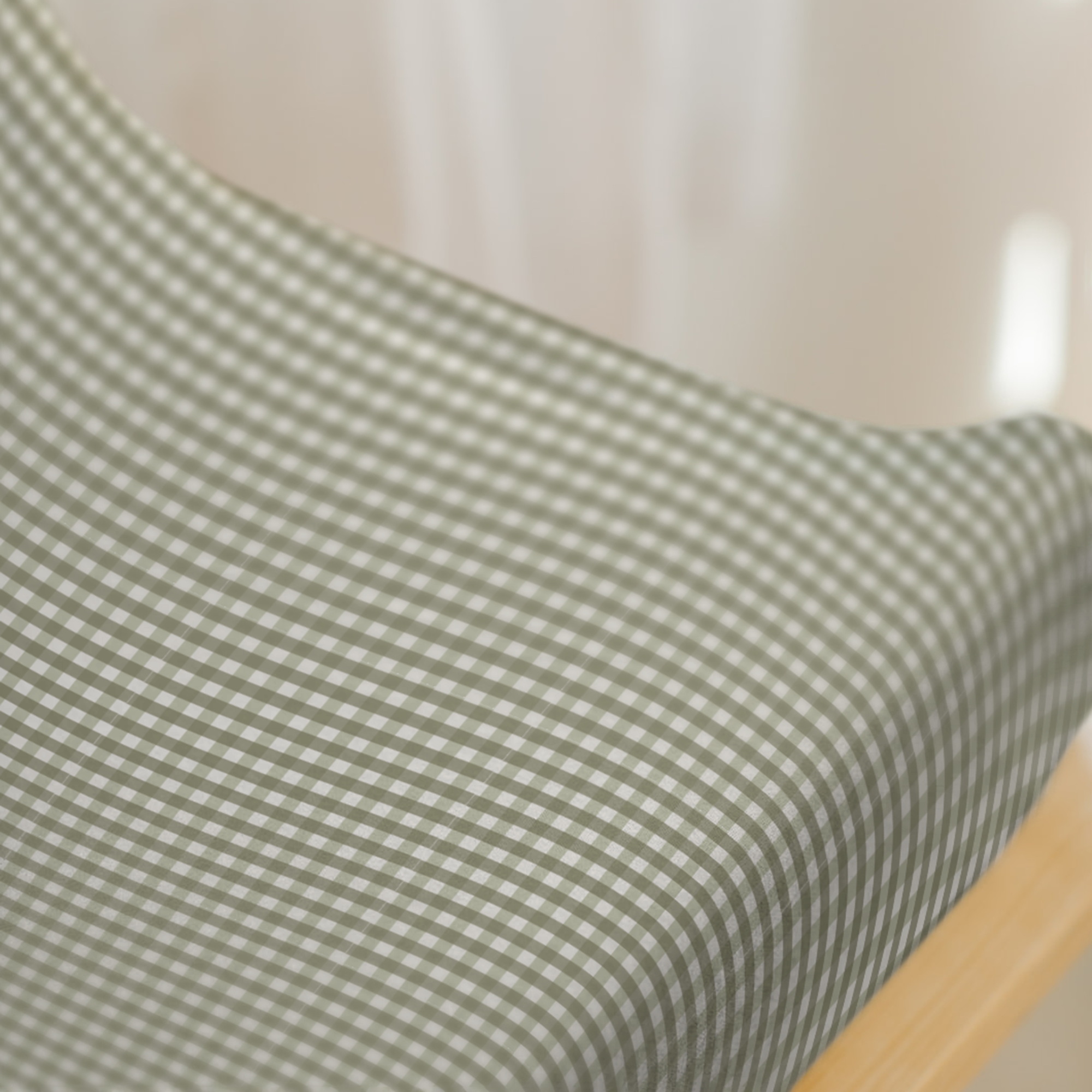 CHANGING PAD COVER | GINGHAM