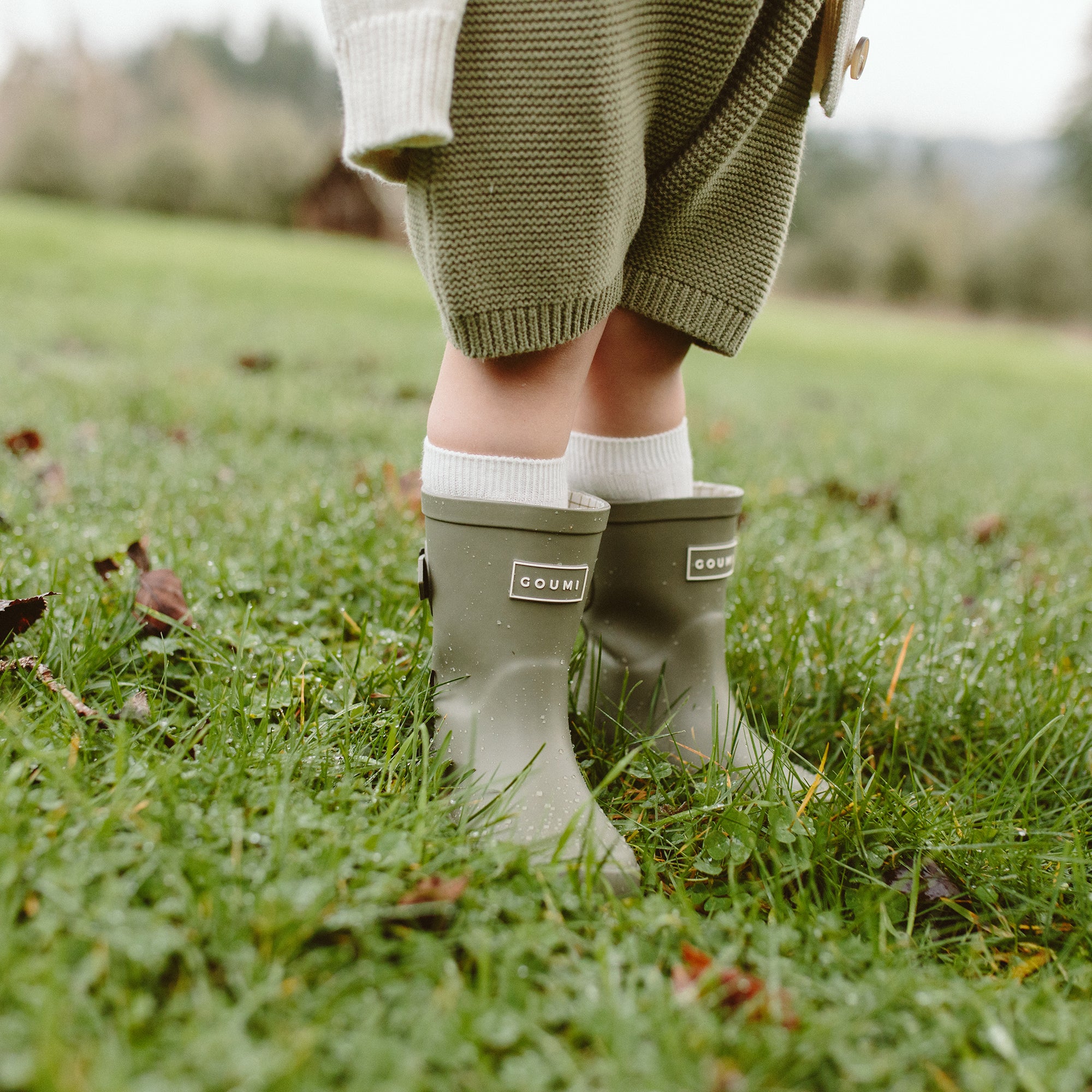 MUDDIES RAIN BOOTS ARTICHOKE goumikids