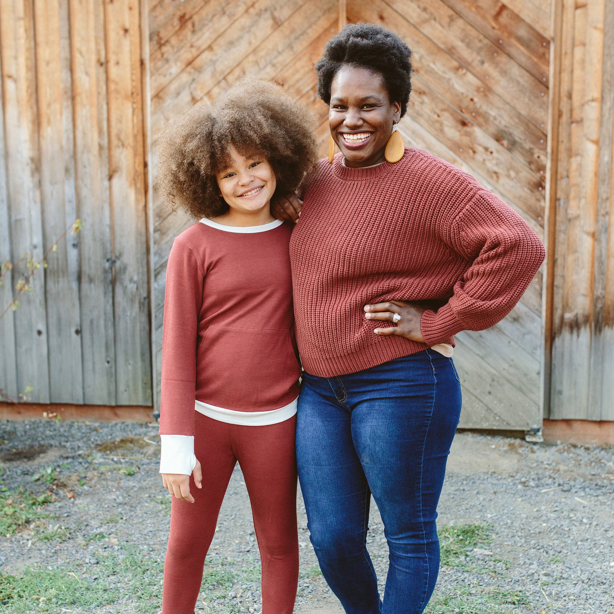 WOMENS CHUNKY KNIT SWEATER | HOT COCOA