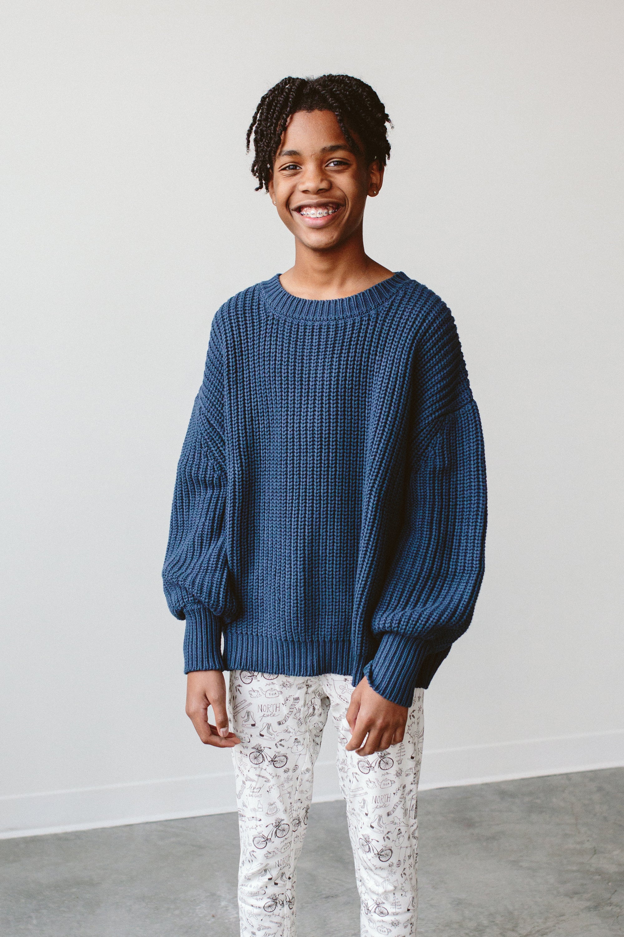 CHUNKY KNIT SWEATER | WINTER STORM