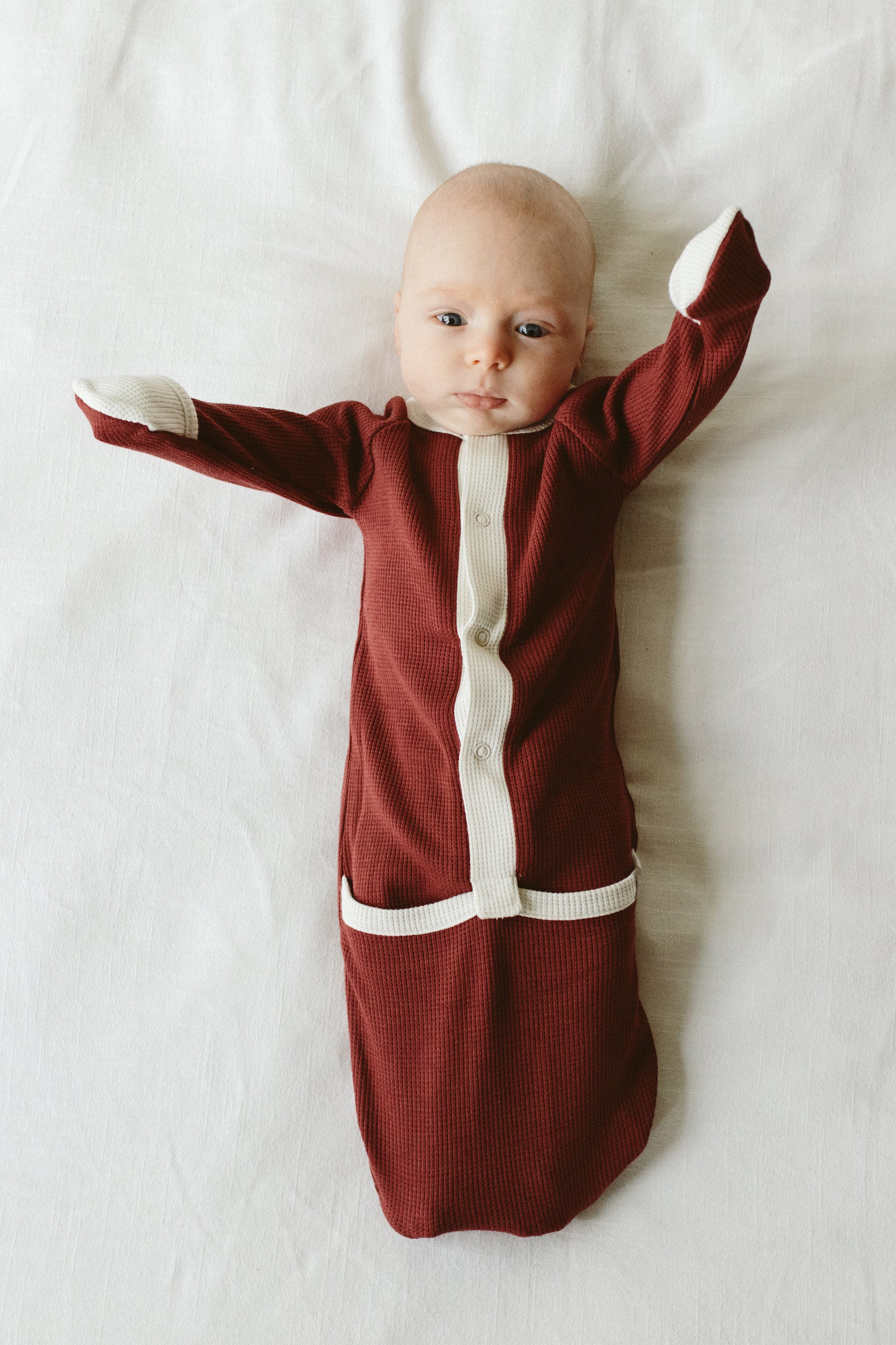 THERMAL GOWNS | COCOA + CREAM | FITS SNUG