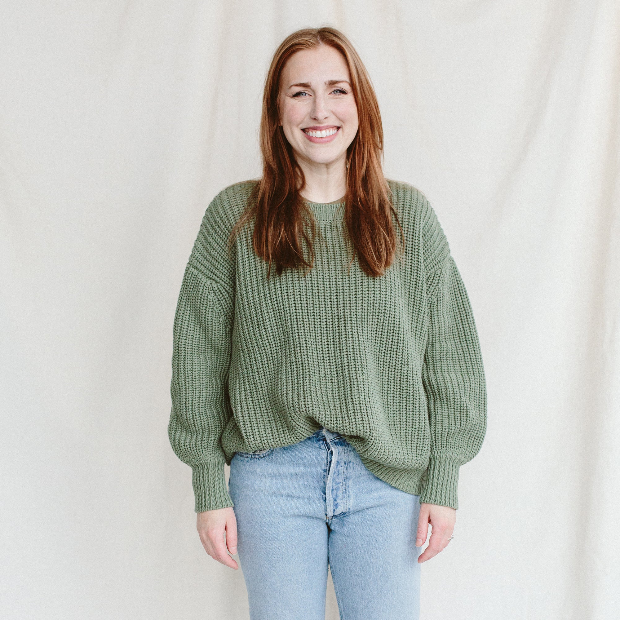 WOMENS CHUNKY KNIT SWEATER | NOBLE FIR