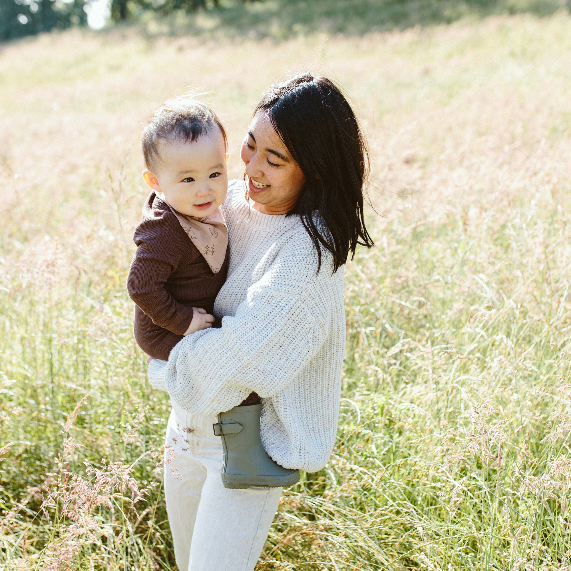 WOMENS CHUNKY KNIT SWEATER | SHELL