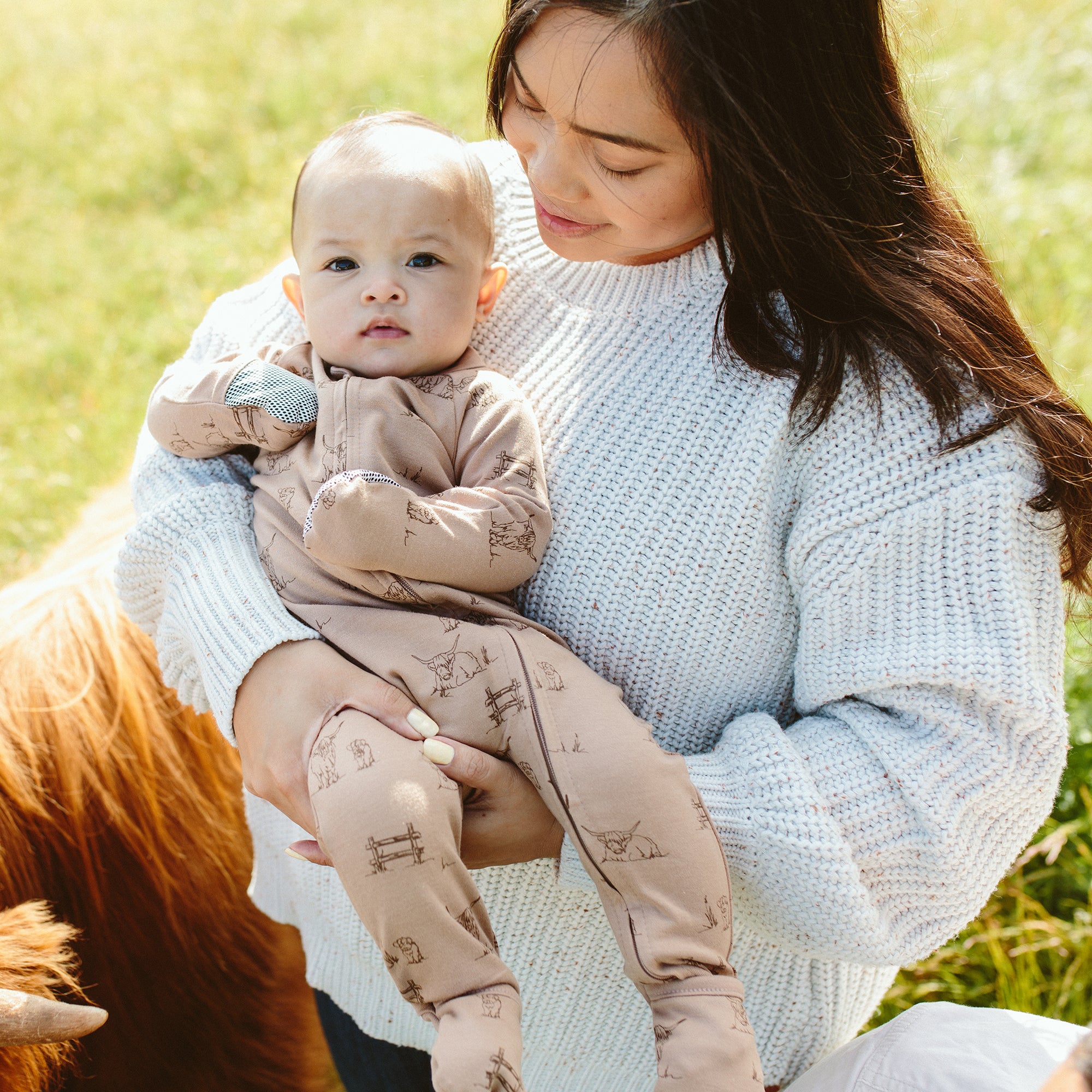 WOMENS CHUNKY KNIT SWEATER | SHELL