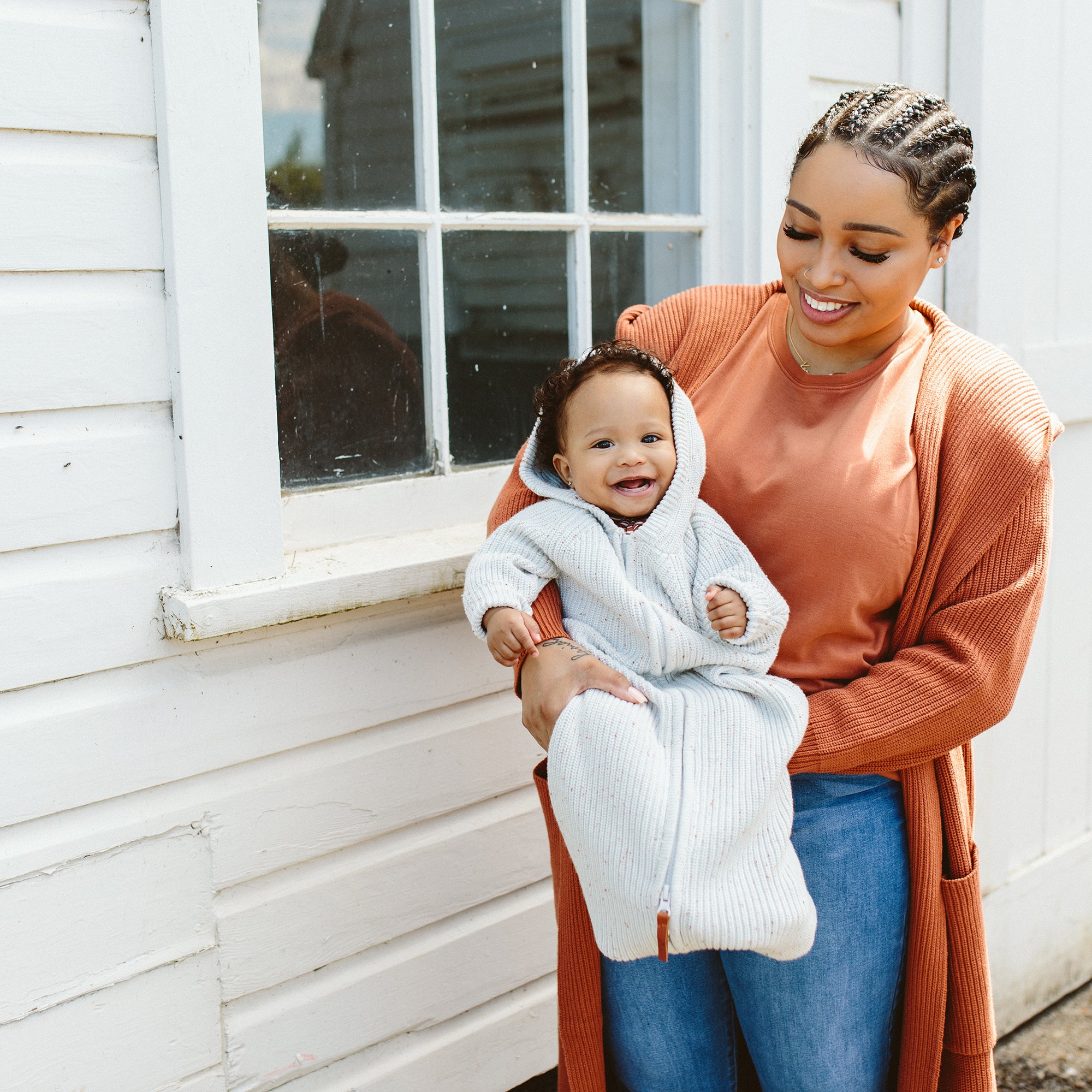 KNIT WEARABLE BLANKET | SHELL