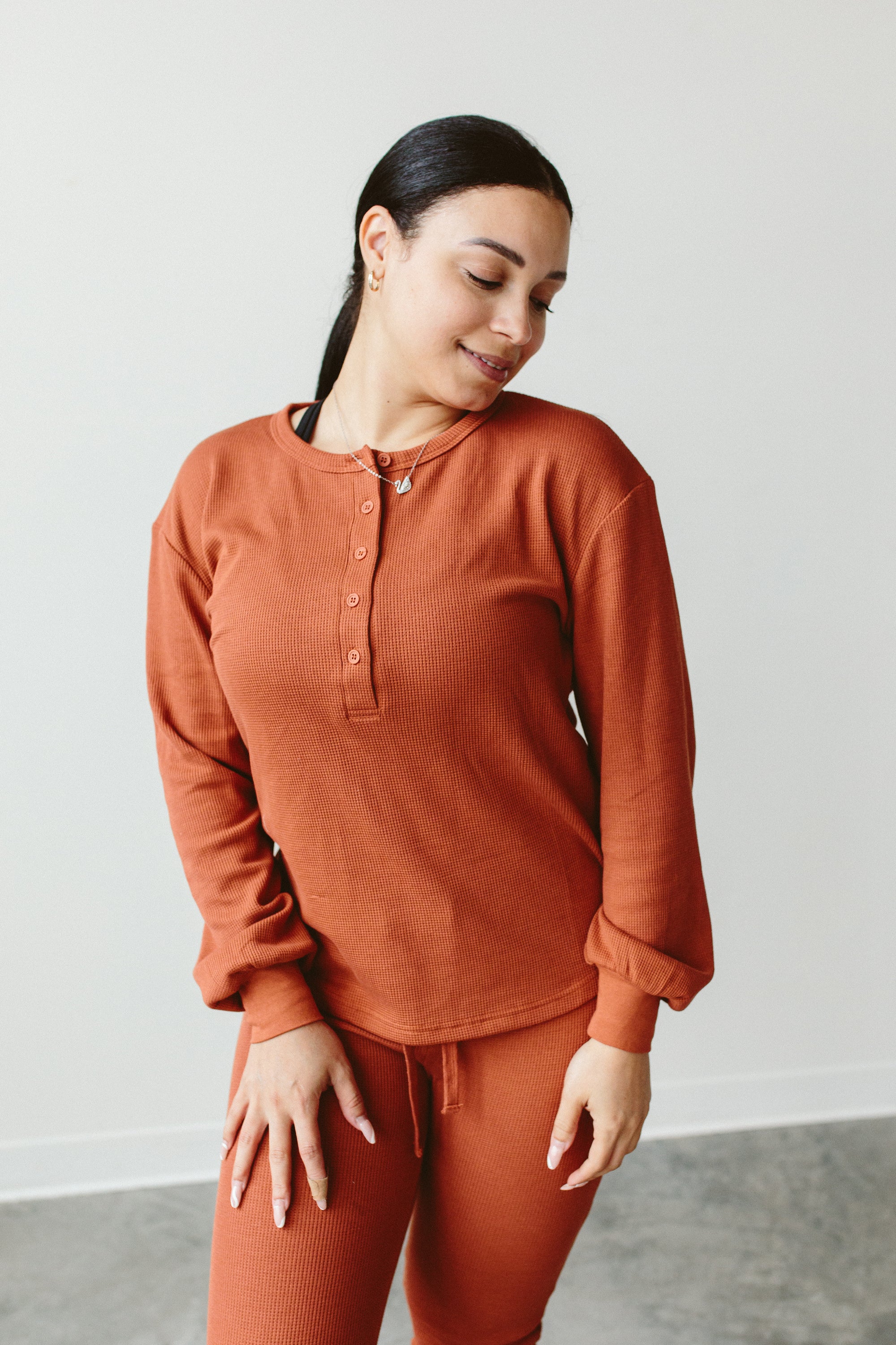 WOMENS SEPARATES TOP | CLAY