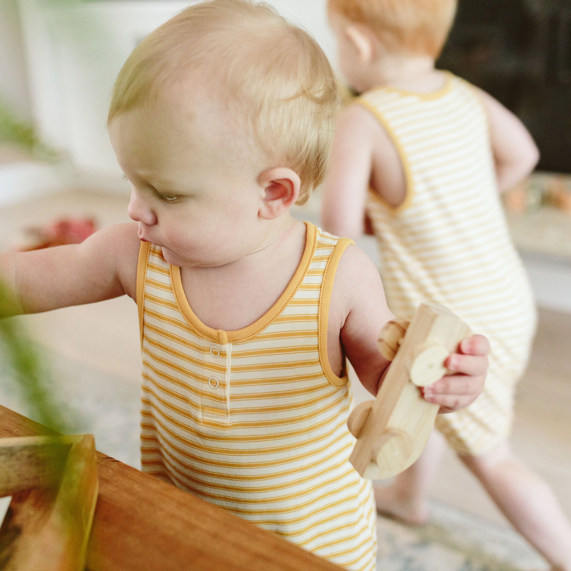 QUICK CHANGE ROMPER | SUN STRIPE