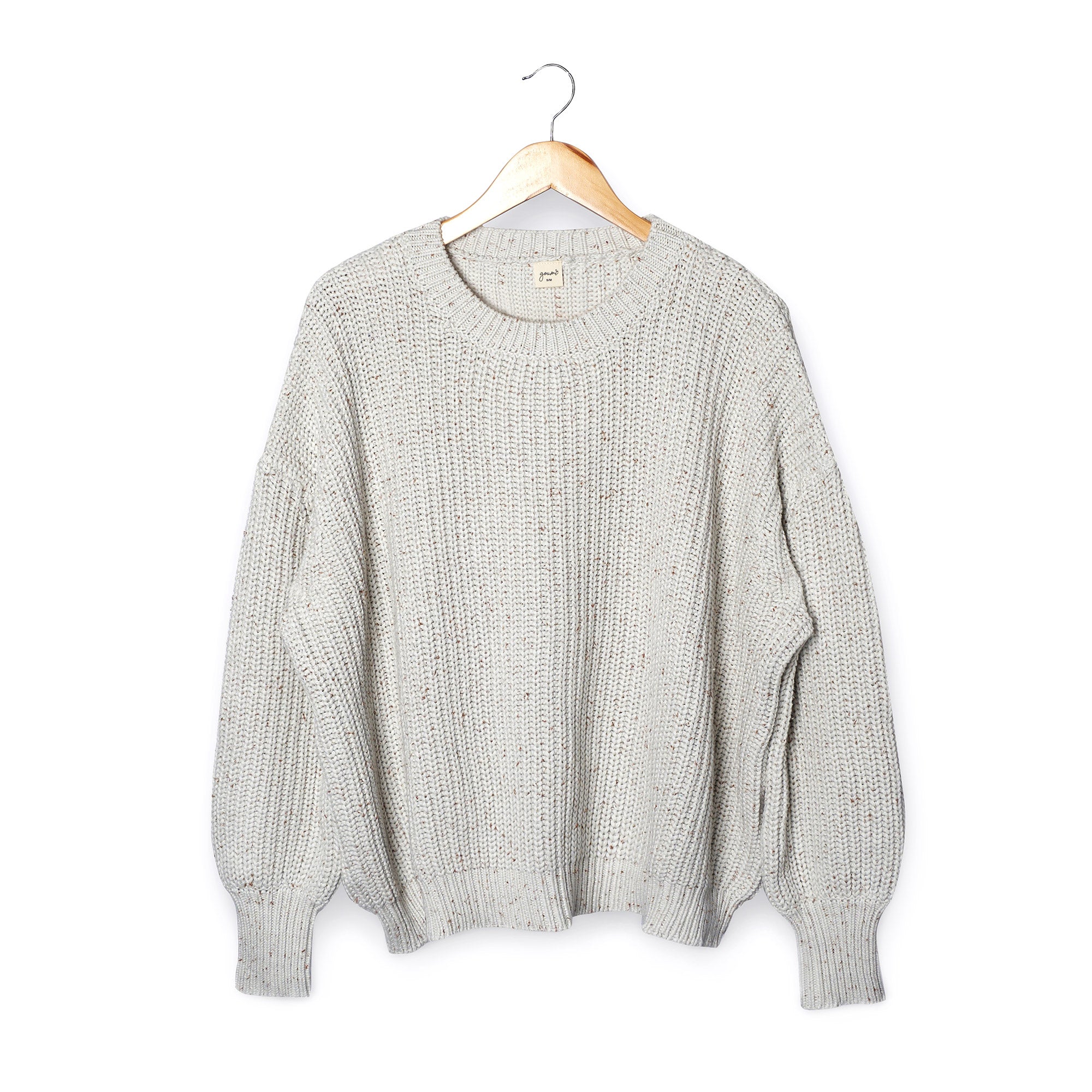 WOMENS CHUNKY KNIT SWEATER | SHELL