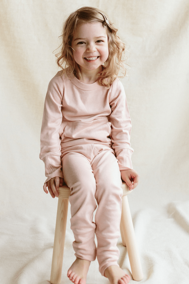 ALL DAY JOGGER SET | ROSE - goumikids