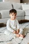 GROW WITH YOU ZIPPER JUMPSUIT + LOOSE FIT | CLOUD - goumikids