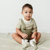 KNIT SUSPENDER BLOOMERS | ARTICHOKE - goumikids