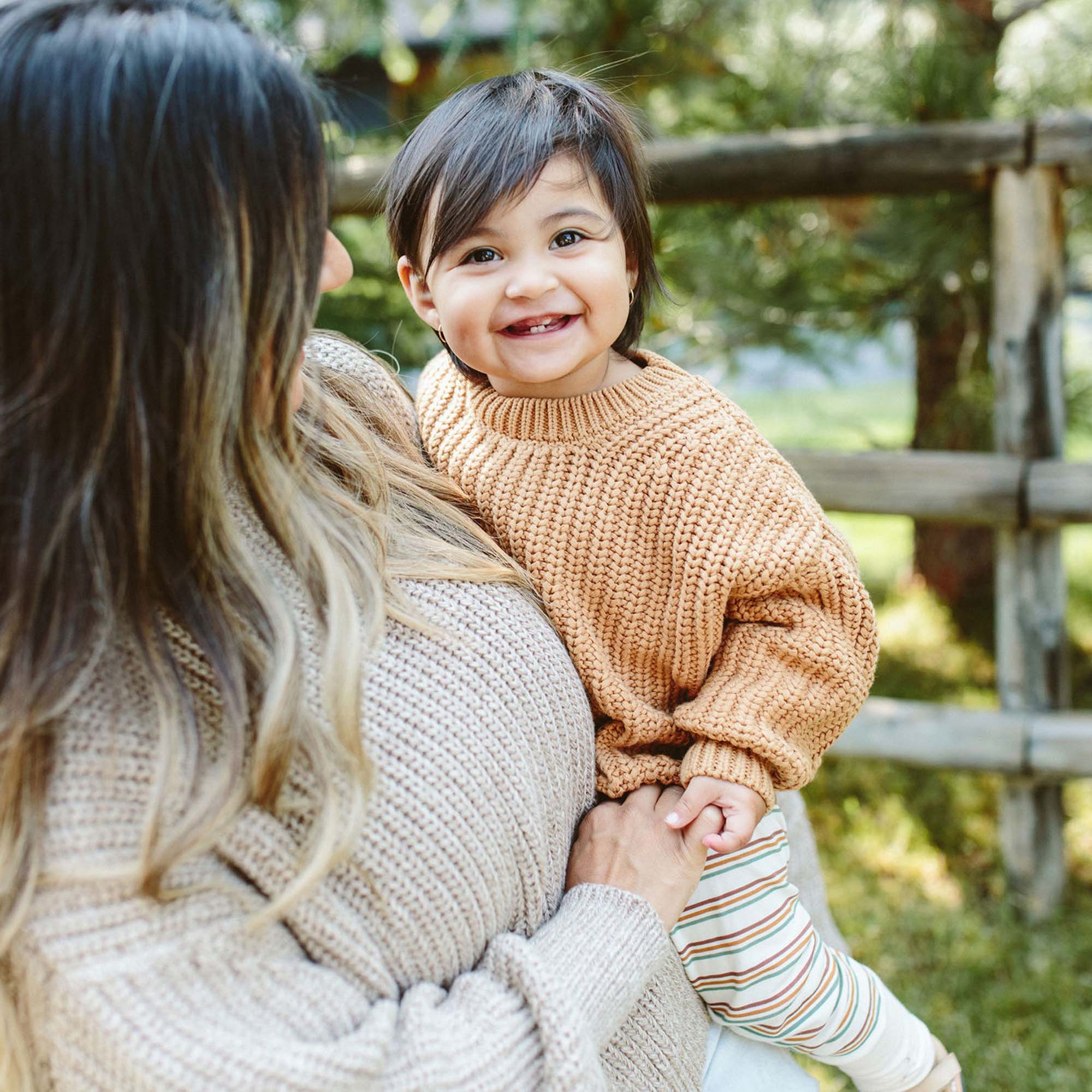 CHUNKY KNIT SWEATER | ACORN