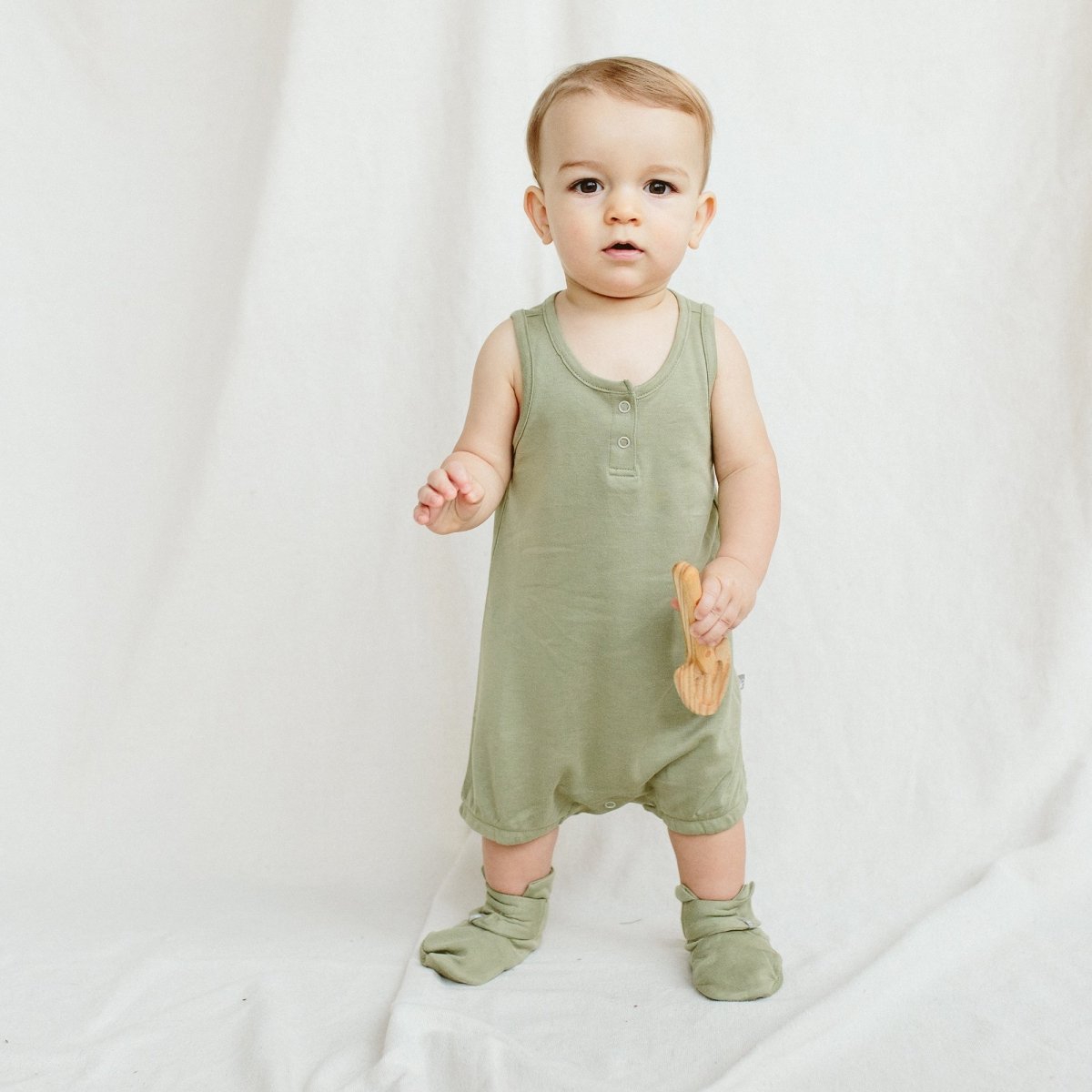 QUICK CHANGE ROMPER | ARTICHOKE - goumikids