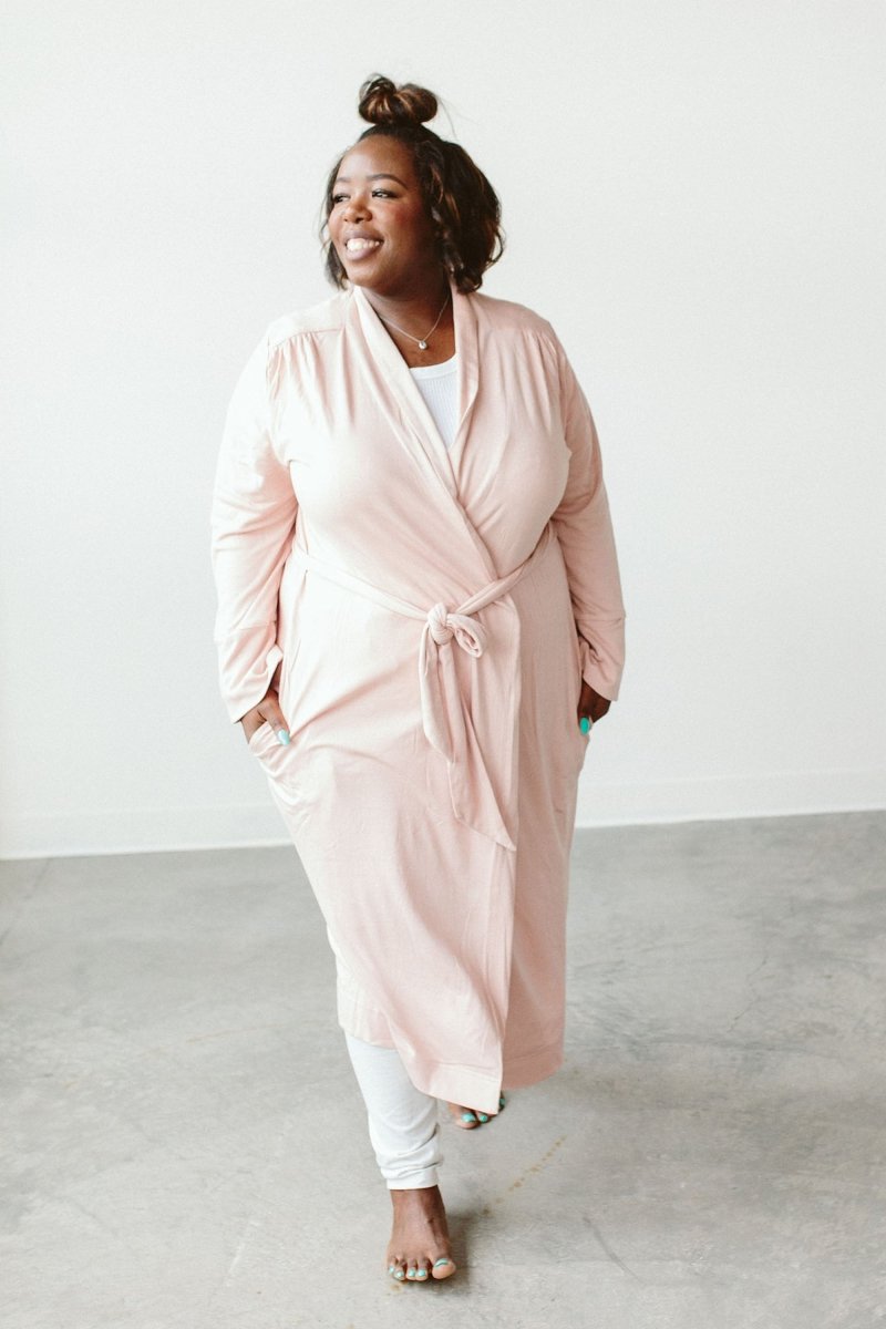 WOMENS ROBE | ROSE  goumikids