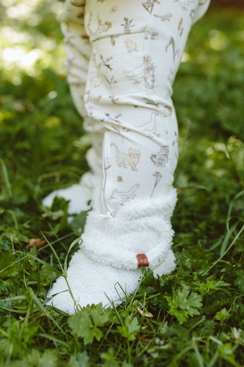 STAY ON SHERPA BOOTS | ALABASTER - goumikids